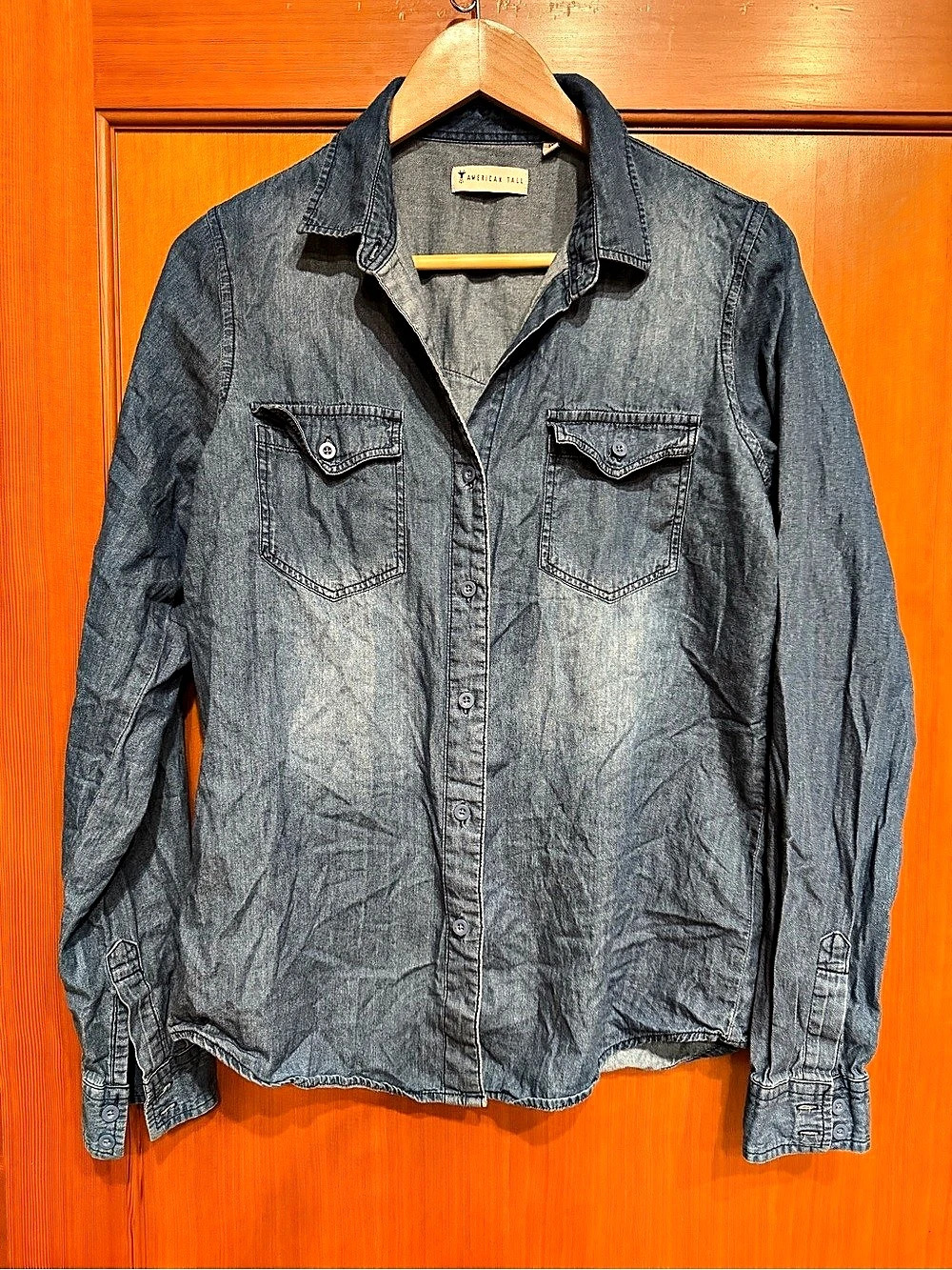 American Tall Western Denim Shirt
